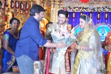 Music Director Koti Son Rajeev Wedding Reception Photos